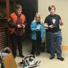Students from Robotics Club use controllers to move the robot. A more in-depth story will be coming at a later date.
